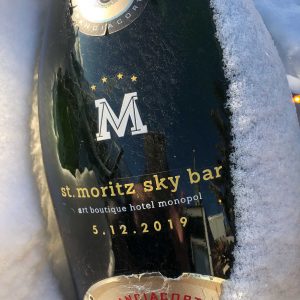 St. Moritz Champanger, der St. Moritz sky bar
