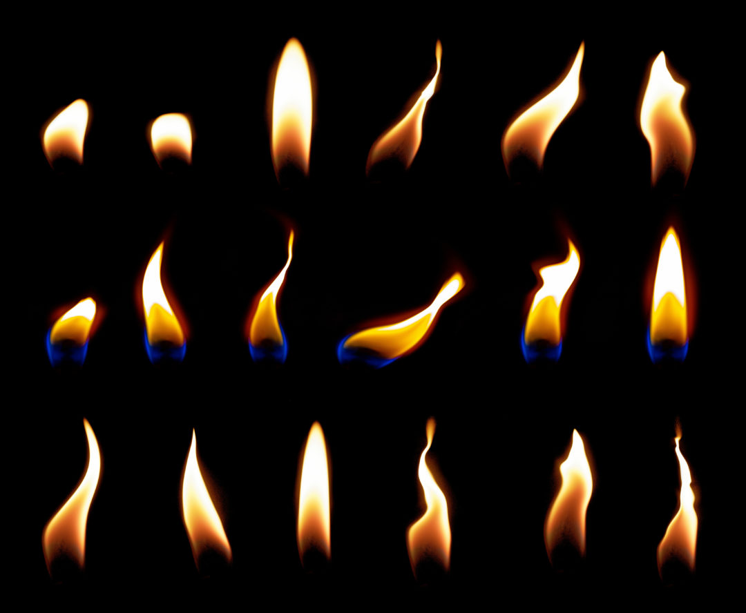 Flammen als Symbol für Inflamm-Aging